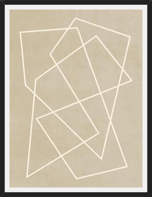 Cuadro Geometric Art - Nude 01