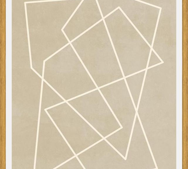 Cuadro Geometric Art - Nude 01