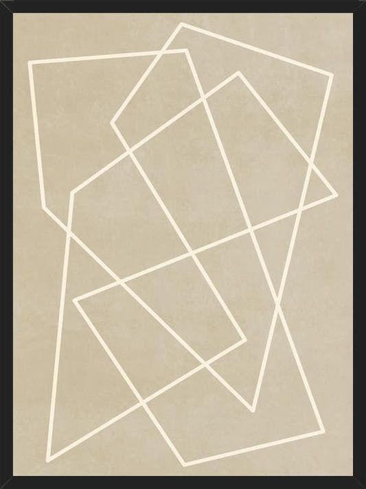 Cuadro Geometric Art - Nude 01