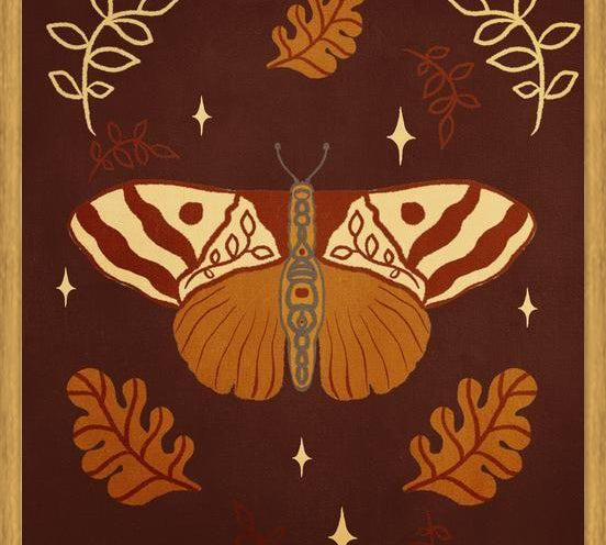 Cuadro Vintage Butterfly
