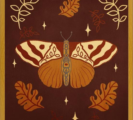 Cuadro Vintage Butterfly