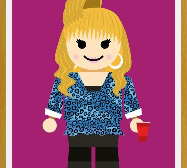 Cuadro Rachel Green Toy