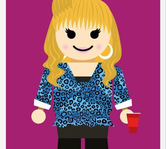 Cuadro Rachel Green Toy