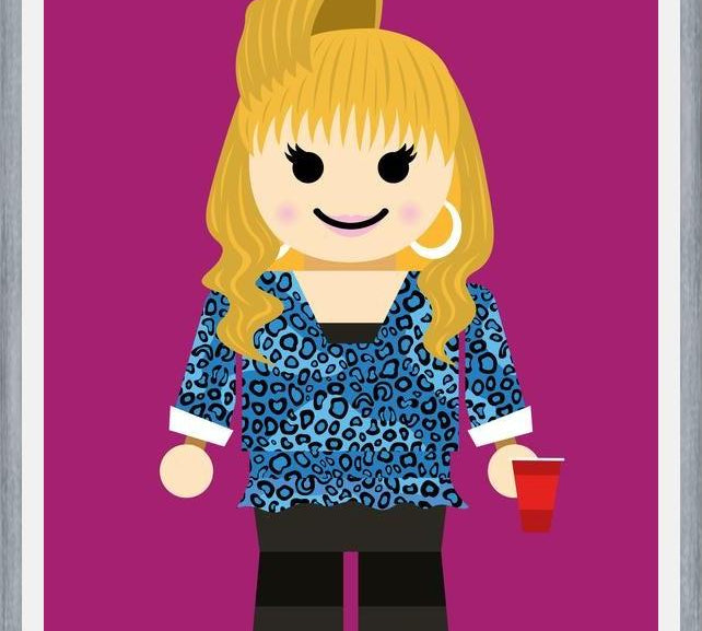 Cuadro Rachel Green Toy