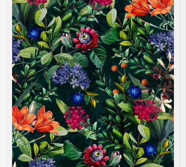 Cuadro Dark Garden VI