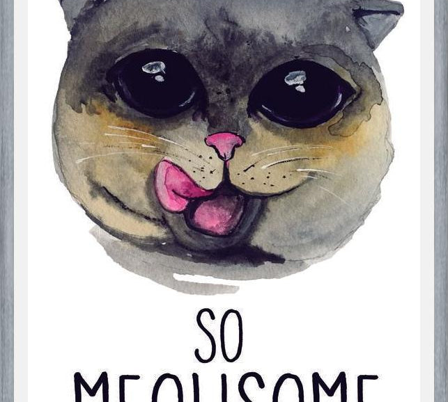 Cuadro meowsome