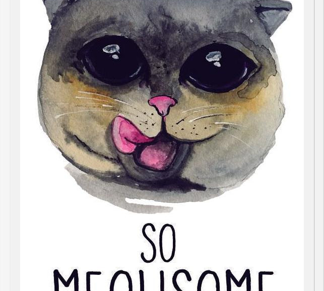 Cuadro meowsome