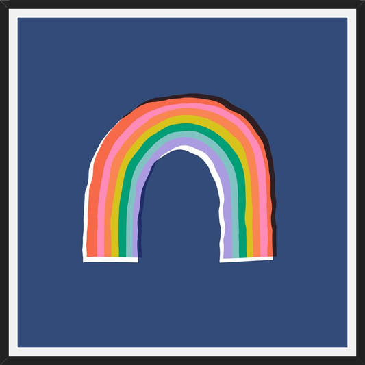 Cuadro Color Rainbow Blue