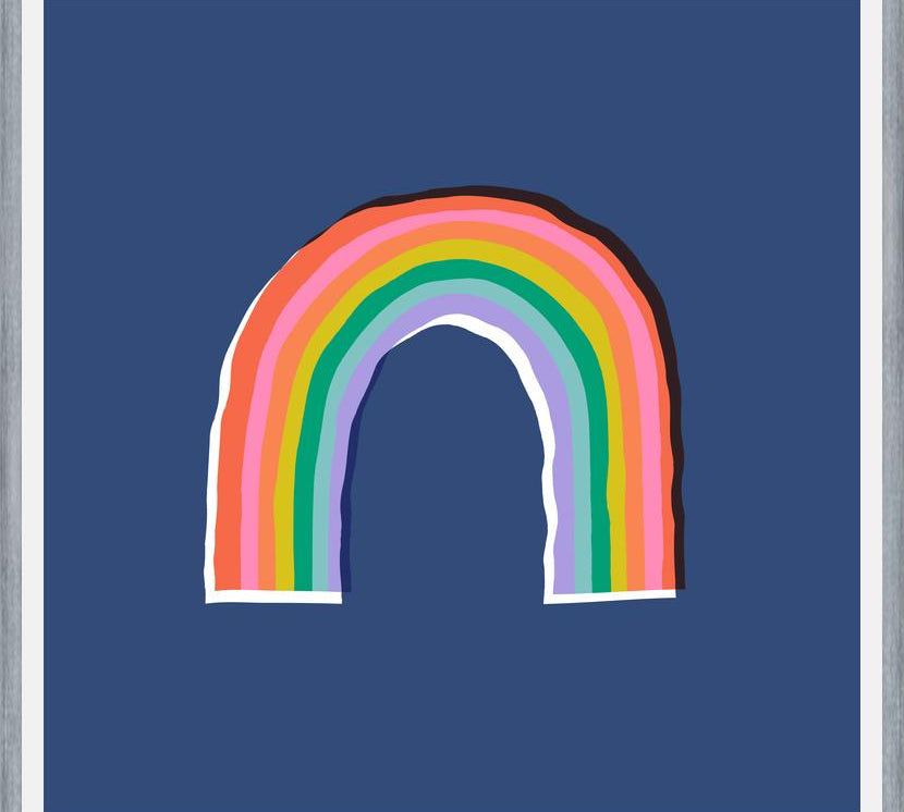 Cuadro Color Rainbow Blue