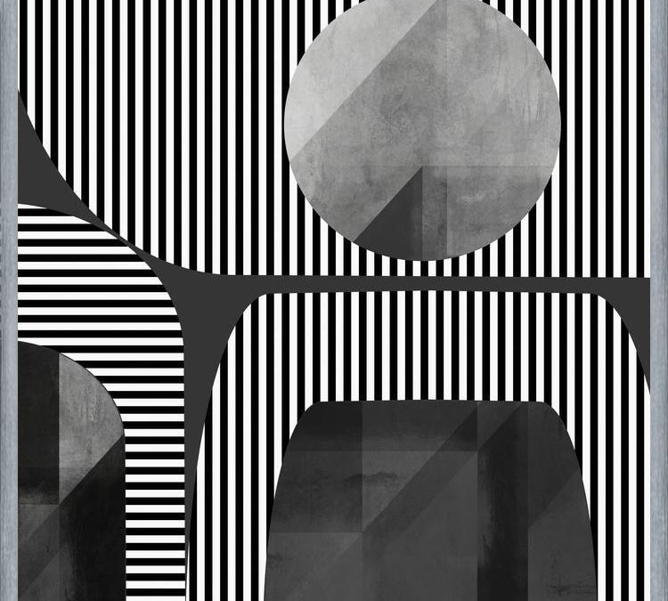 Cuadro Abstracto sobre Geométrico 2