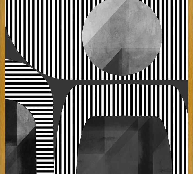 Cuadro Abstracto sobre Geométrico 2