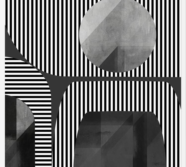 Cuadro Abstracto sobre Geométrico 2