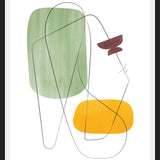 Cuadro Abstraction with gray lines 12