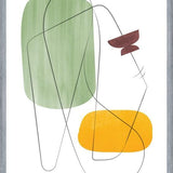 Cuadro Abstraction with gray lines 12
