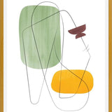 Cuadro Abstraction with gray lines 12