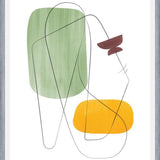 Cuadro Abstraction with gray lines 12