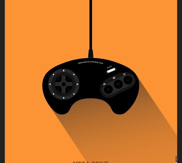 Cuadro Videojuego Mega Drive