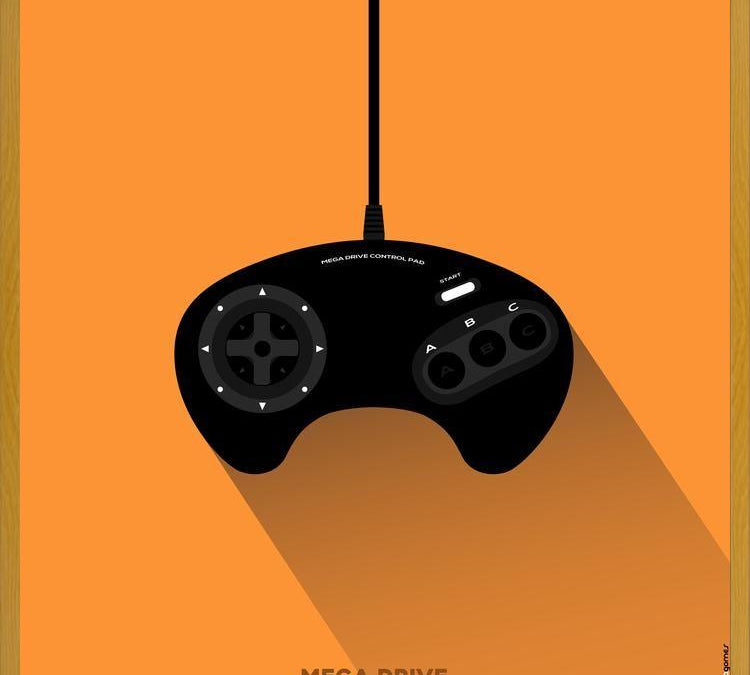 Cuadro Videojuego Mega Drive