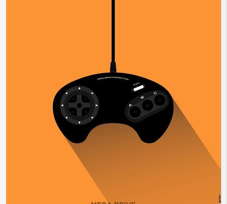 Cuadro Videojuego Mega Drive