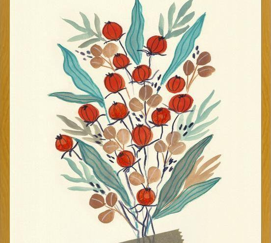 Cuadro Retro Floral Arrangement 03