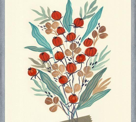 Cuadro Retro Floral Arrangement 03