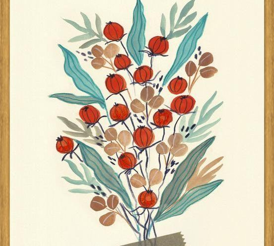 Cuadro Retro Floral Arrangement 03