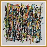Cuadro Pollock Wink