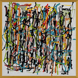 Cuadro Pollock Wink