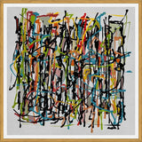 Cuadro Pollock Wink