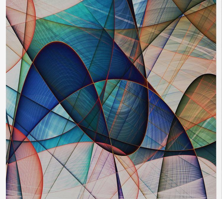 Cuadro The Fractal Dance 4
