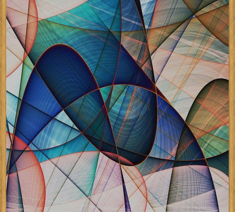 Cuadro The Fractal Dance 4