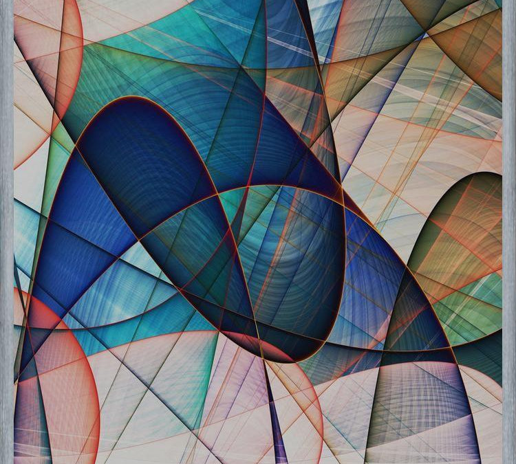 Cuadro The Fractal Dance 4