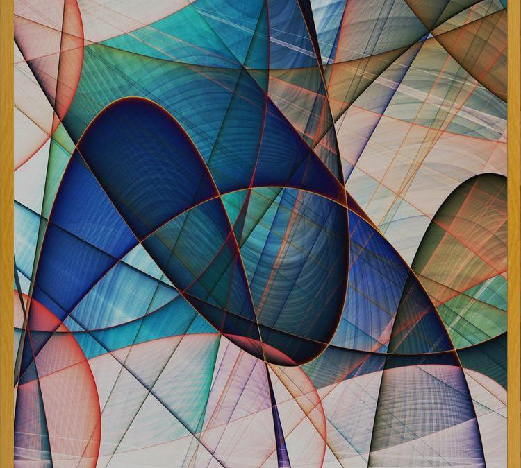 Cuadro The Fractal Dance 4