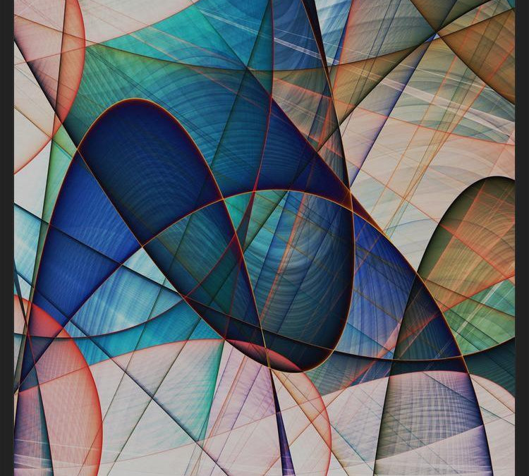 Cuadro The Fractal Dance 4