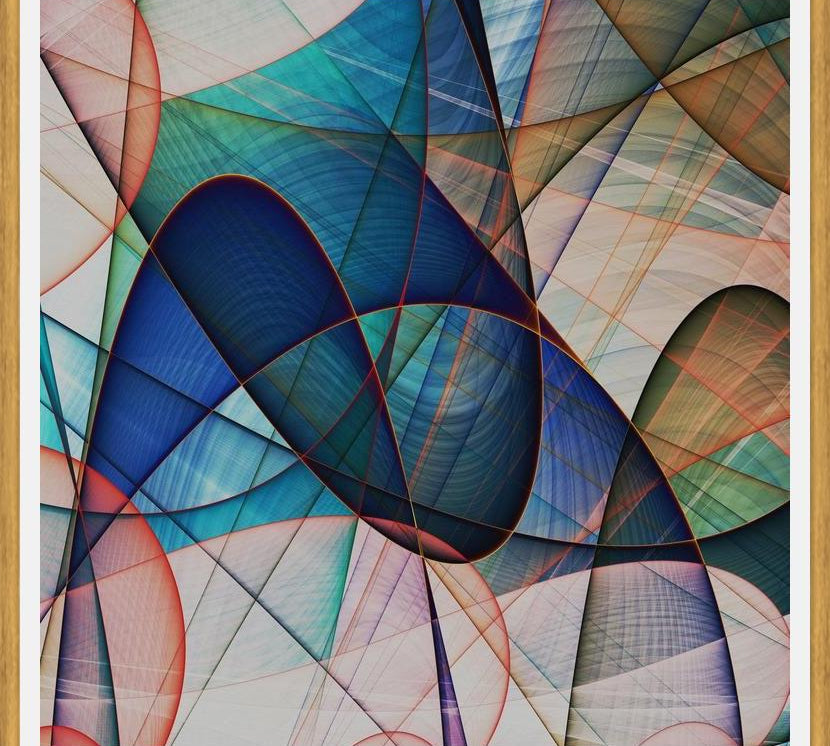Cuadro The Fractal Dance 4