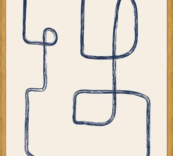 Cuadro Blue Ways