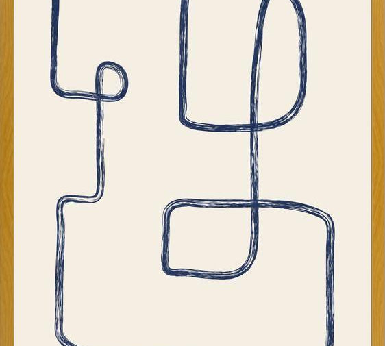 Cuadro Blue Ways
