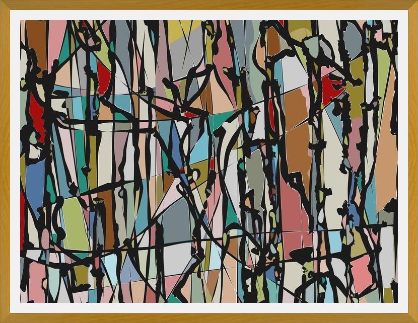 Cuadro Pollock Wink 3