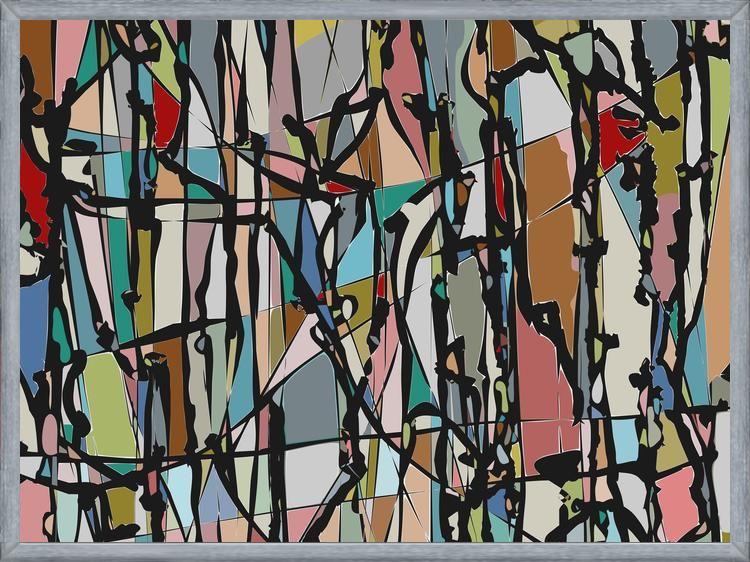 Cuadro Pollock Wink 3