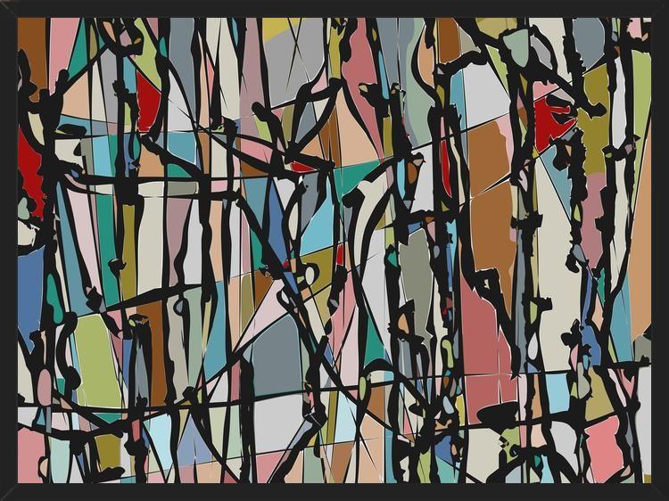 Cuadro Pollock Wink 3