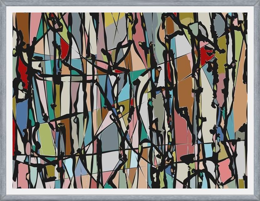 Cuadro Pollock Wink 3