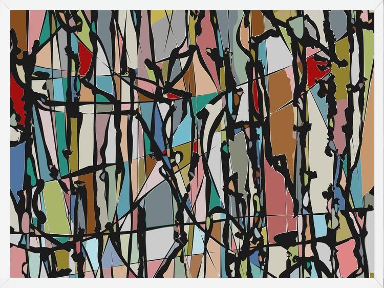 Cuadro Pollock Wink 3