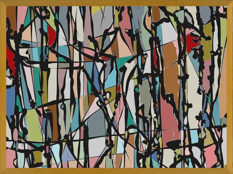 Cuadro Pollock Wink 3