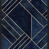 Cuadro Art Deco II - Azul
