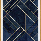Cuadro Art Deco II - Azul
