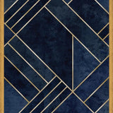Cuadro Art Deco II - Azul
