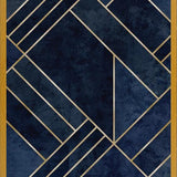 Cuadro Art Deco II - Azul