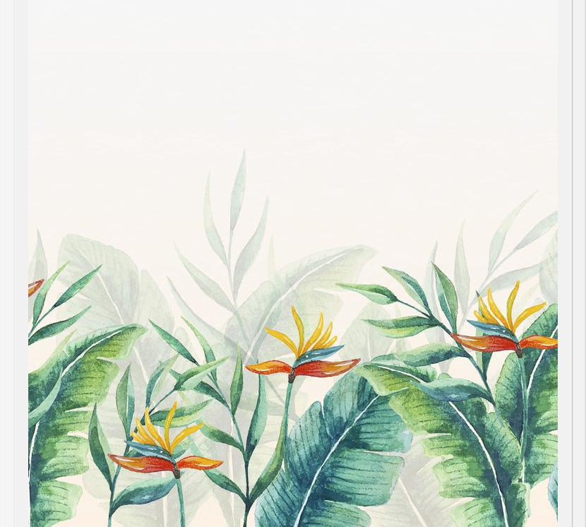 Cuadro Fondo floral