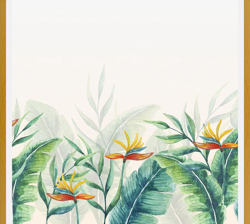 Cuadro Fondo floral