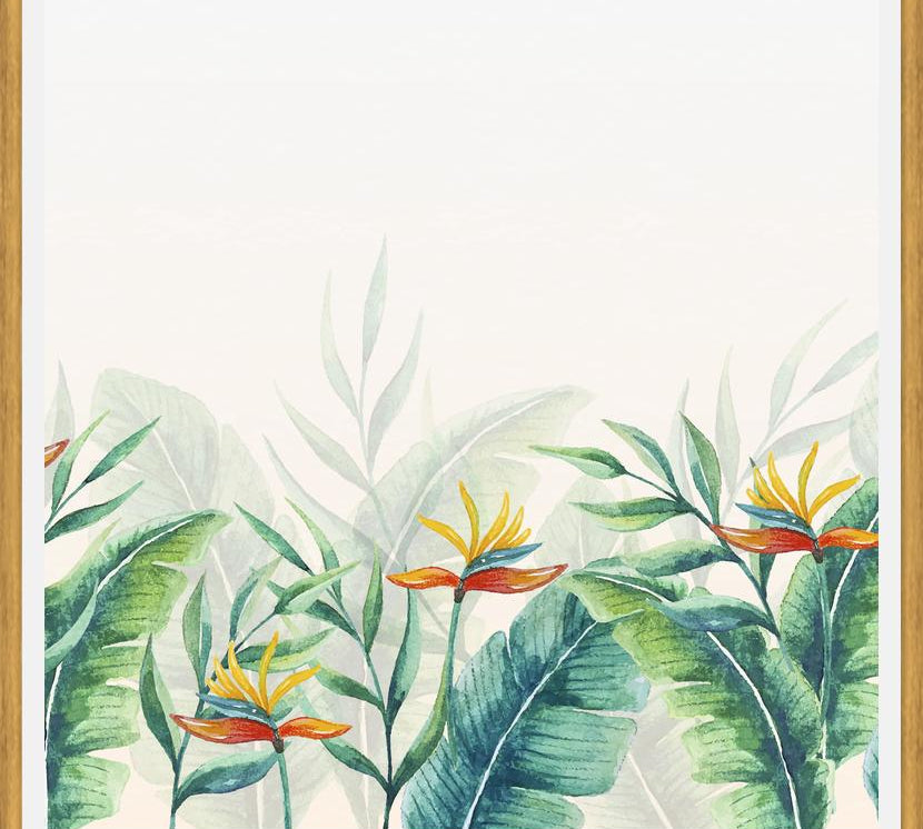 Cuadro Fondo floral